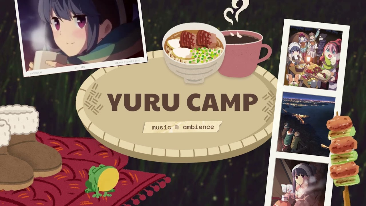 YURU CAMP ⛺️✨ | an autumn mixtape (music & ambience)