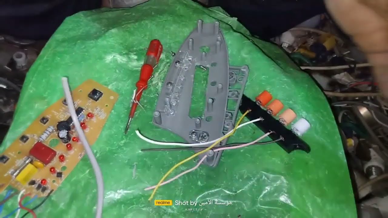 اصلاح مروحه عمود تورنيدو والتعديل من كارته ريمود اللي مفتاح سرعات