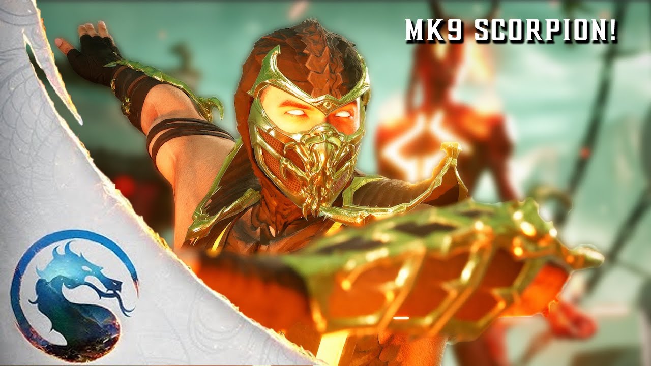 Mortal Kombat 1 - OG MK9 Scorpion Ninja Skin Gameplay!! (MOD)