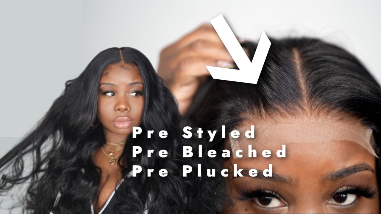 ♡ 1 STEP INSTALL?! Beginner Friendly PRESTYLED 5x5 Closure Wig Install Ft. Wiggins Hair