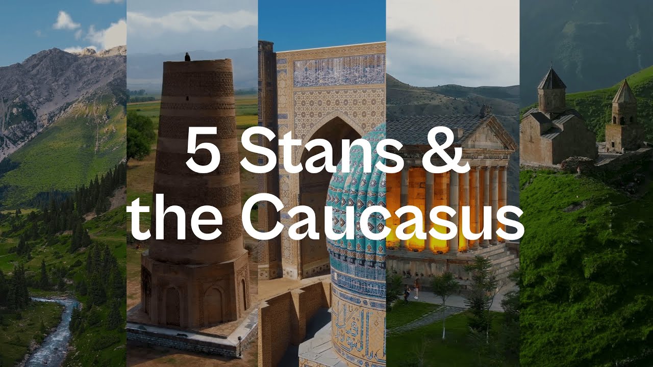 Five Stans and the Caucasus - Silk road route