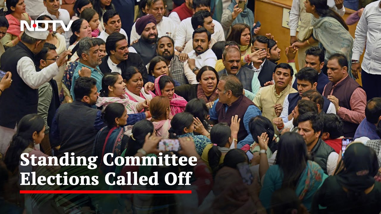 The AAP vs BJP Brawl That Brought The House To Its Knees