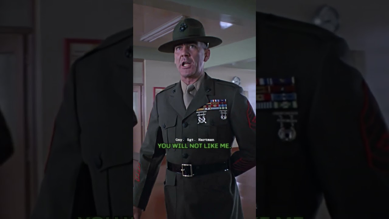 &ldquo;You will not like me&rdquo; #fullmetaljacket #realfilm #movies