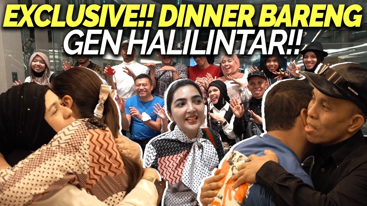 HEBOH!! DINNER PERTAMA GEN HALILINTAR & THE HERMANSYAH!!