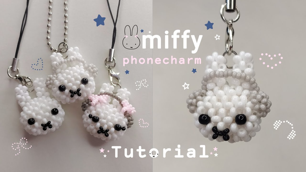 I Created Miffy with Beads | The Original Beaded Miffy Tutorial