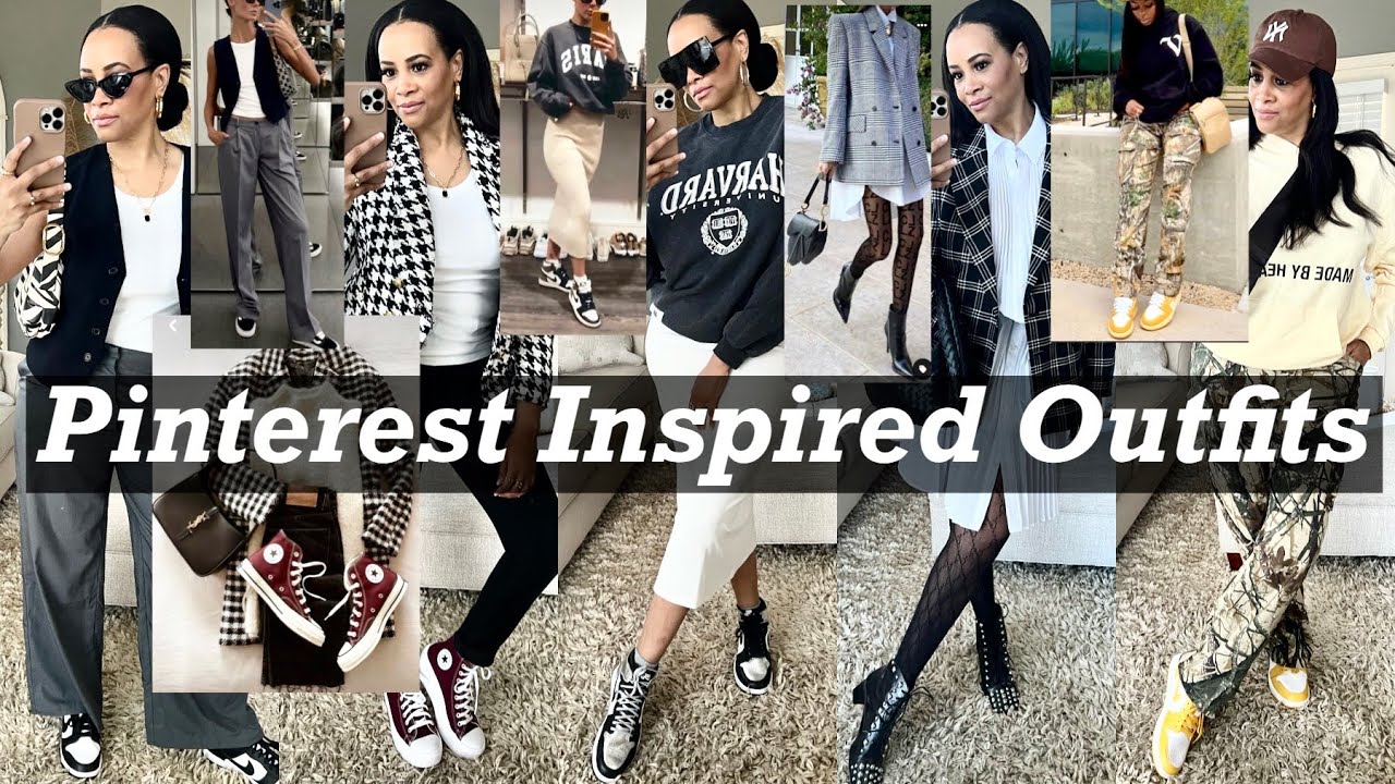 PINTEREST INSPIRED OUTFIT IDEAS | Spring Outfit Ideas March 2023 | Crystal Momon