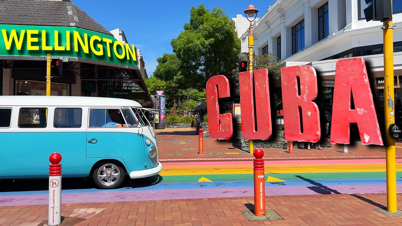 The Heart of Wellington — Cuba Street | New Zealand Vlog