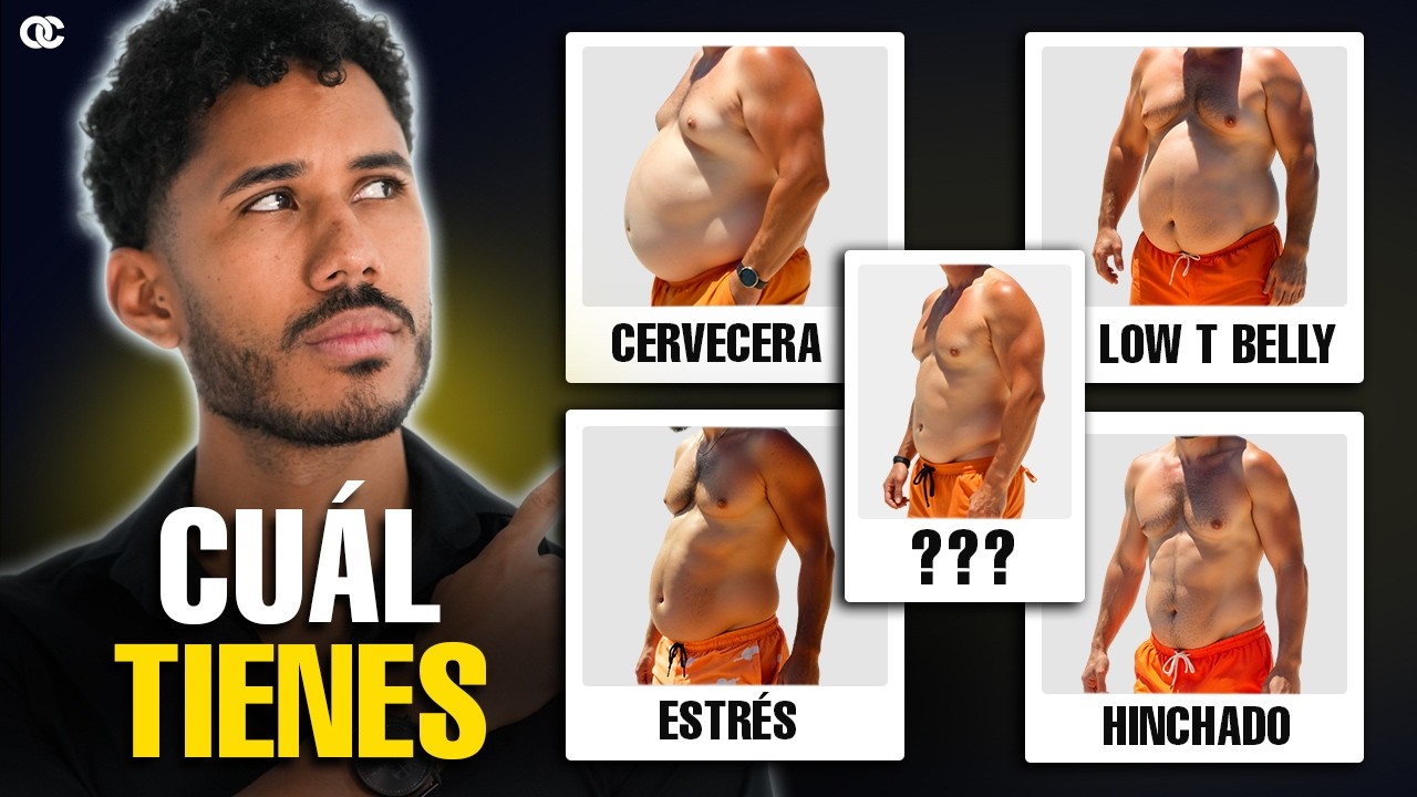 ¿Eres HOMBRE y tienes BARRIGA? Hay 5 tipos... y cada una necesita una estrategia diferente.