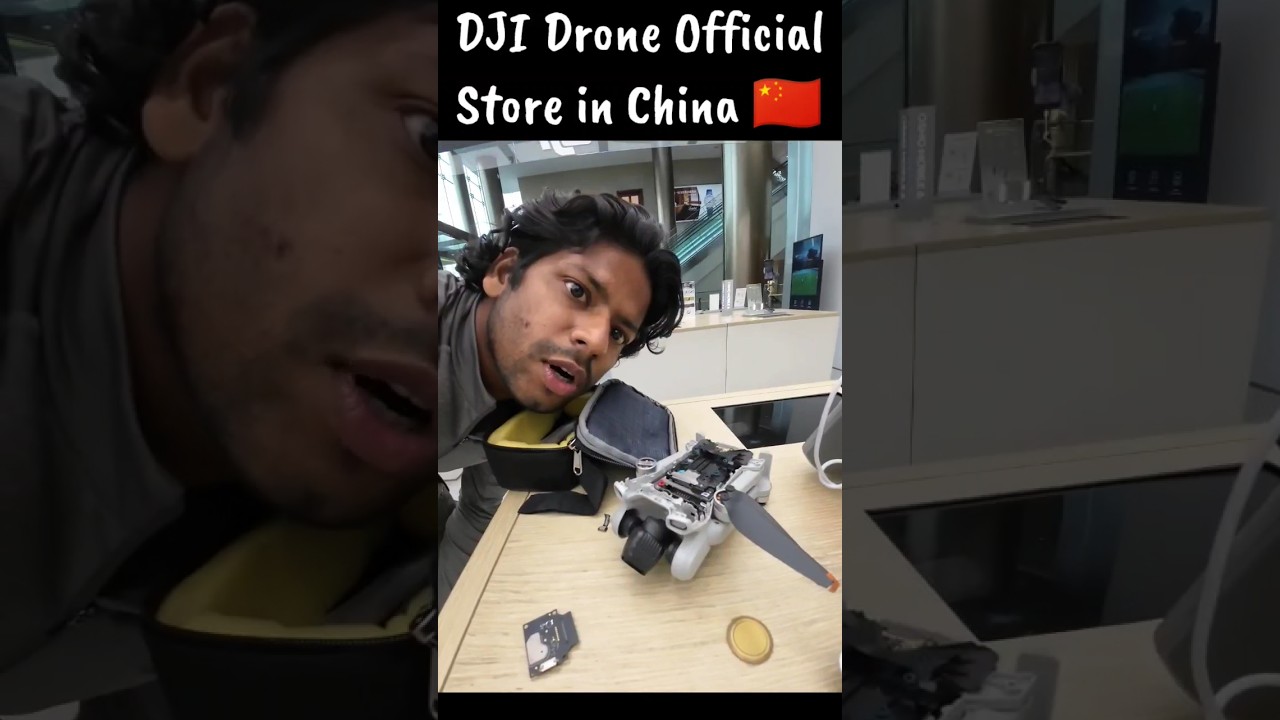 DJI Drone Official Store in China 🇨🇳 | Repair broken drone 