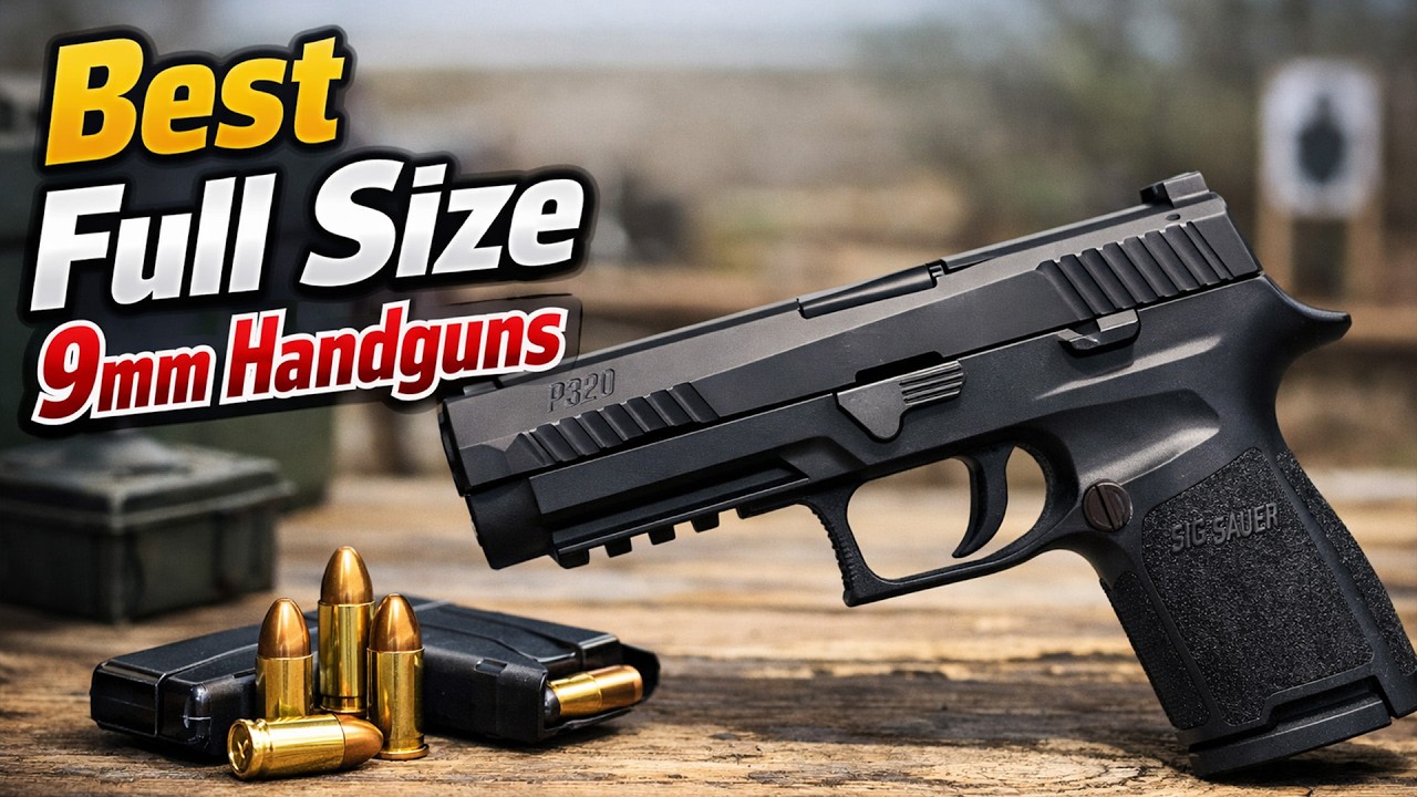Best Full Size 9mm Handguns 2026