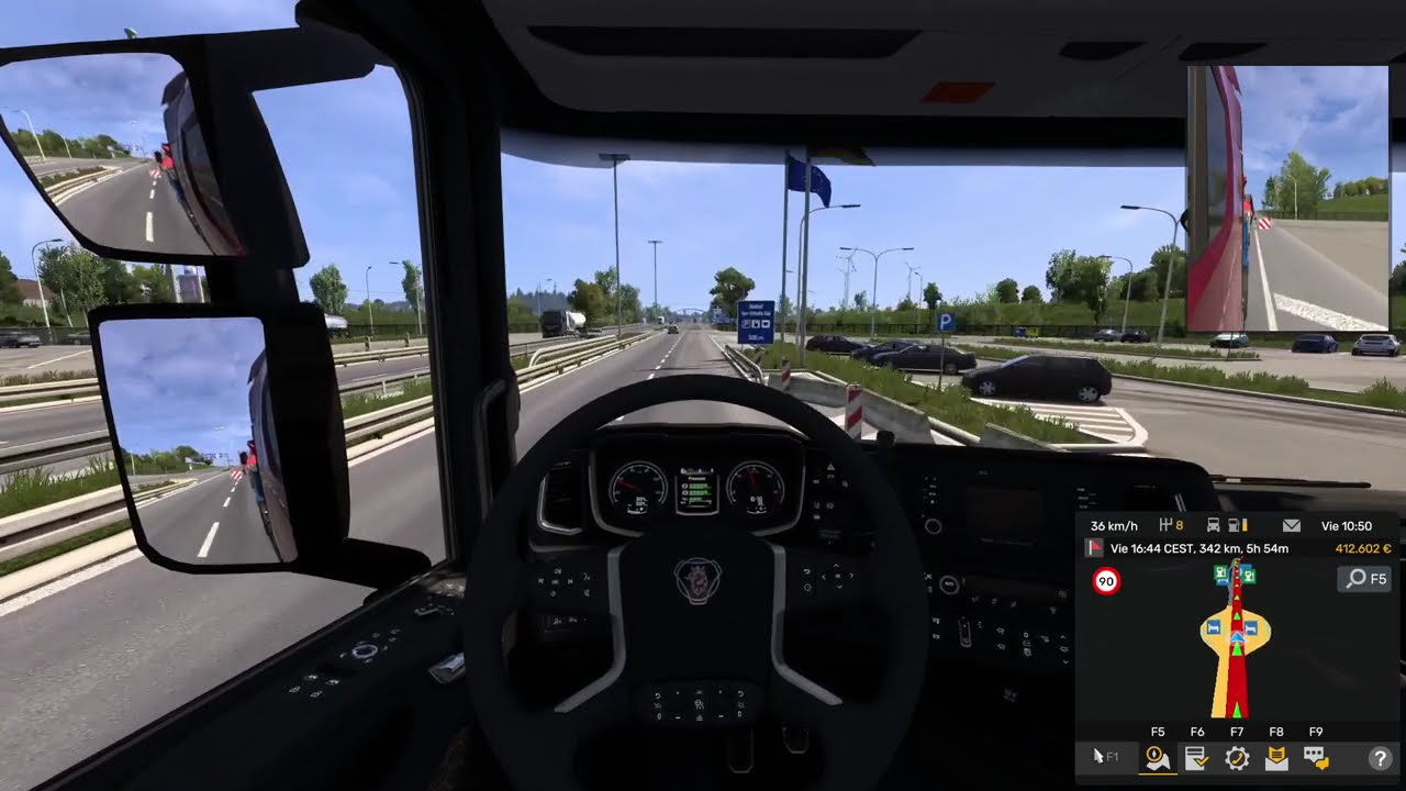 HOY ALGO DIFERENTE SOMOS TRANSPORTISTAS EN EUROTRUCK 2 SIGUEME TE LO AGRADEZCO  : ) . DALE ❤