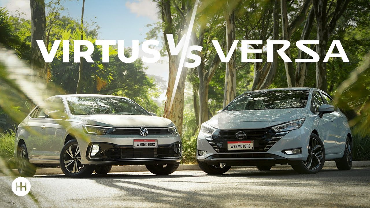 Por R$ 130 mil, QUAL SEDÃ COMPRAR? Comparativo: Nissan Versa  🥊 Volkswagen Virtus
