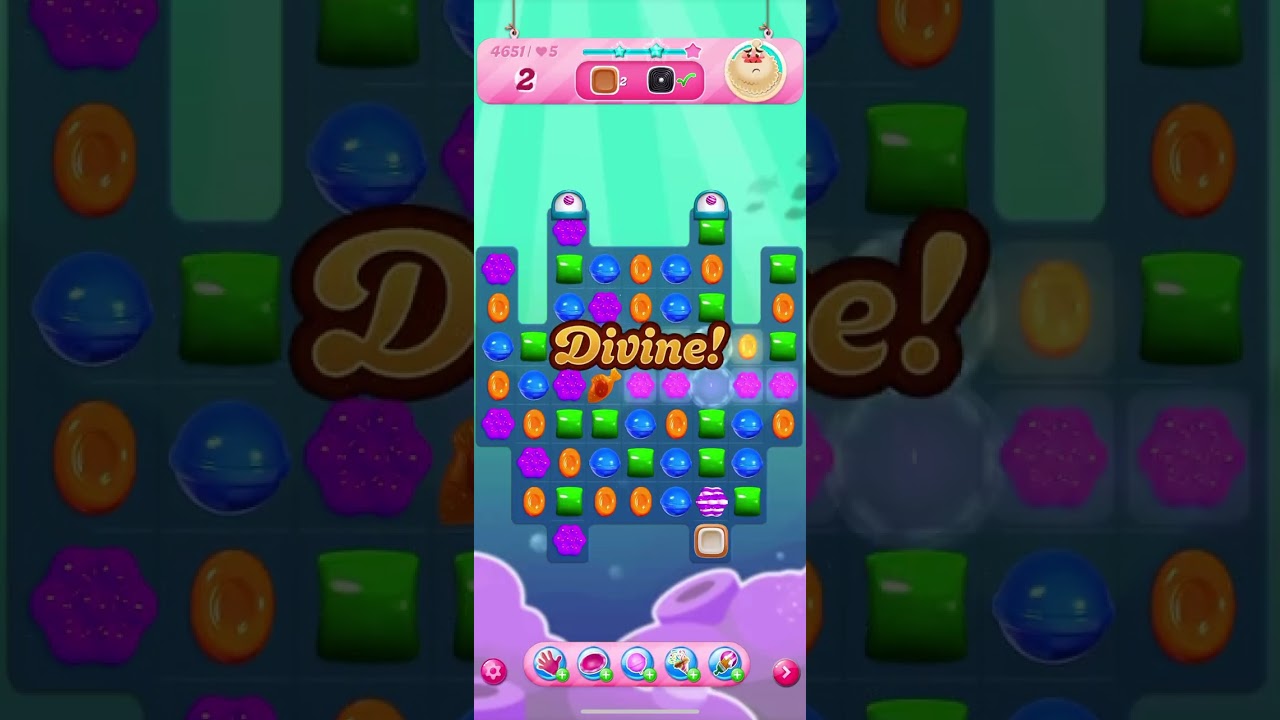 CANDY CRUSH SAGA LEVEL 4647 - 4654