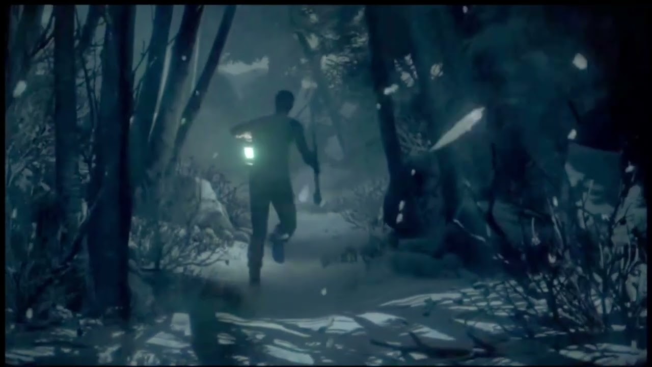 Until Dawn - Mike Runs Into A Bear While Looking For Jessica (Deleted Demo Level)
