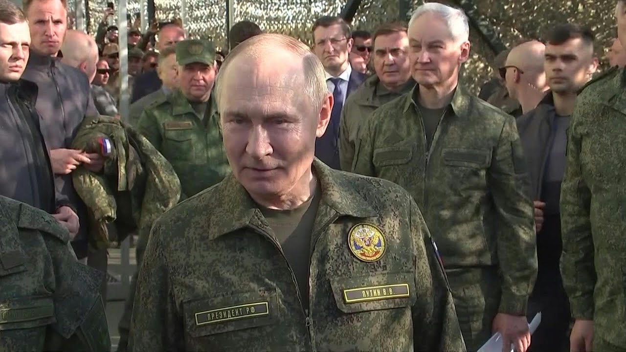 Putin diz que 100.000 militares participam de exercícios conjuntos com Belarus | AFP