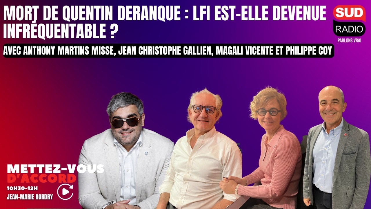 Mort de Quentin Deranque : LFI est-elle devenue infréquentable ?
