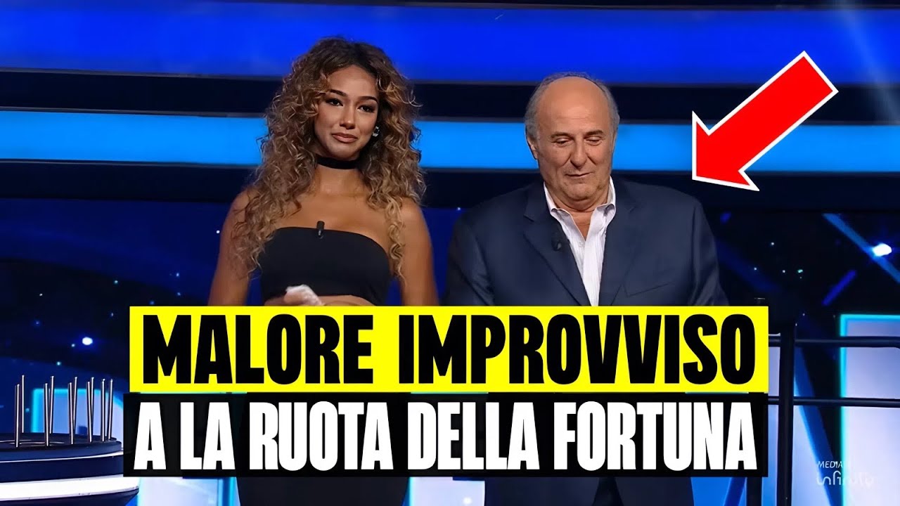 MALORE IMPROVVISO A LA RUOTA DELLA FORTUNA: ATTIMI DI GRANDE PAURA IN STUDIO PER LA CONCORRENTE