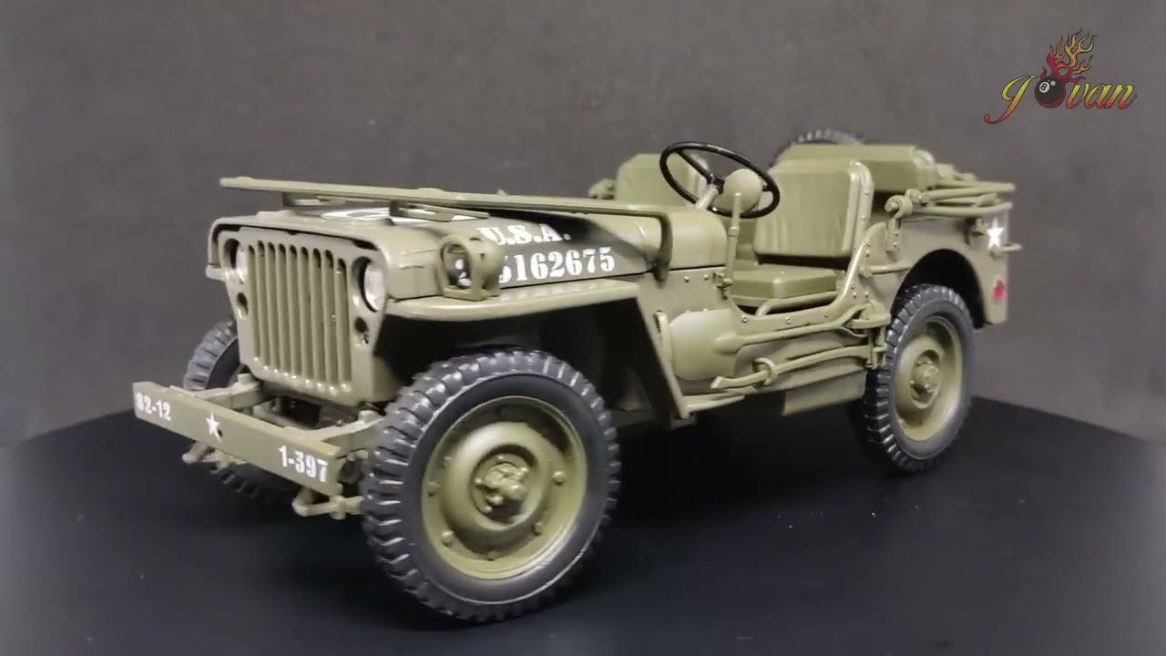 Jeep Willys MB 1941 || 1/18 scale diecast by Welly