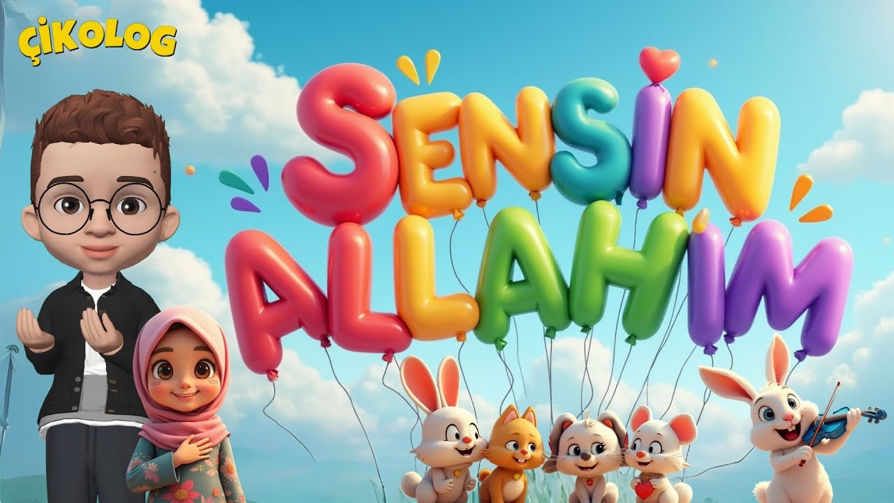 SENSİN ALLAH'IM (&Ccedil;ikolog) | &Ccedil;ocuk İlahileri | &Ccedil;ocuk Şarkıları