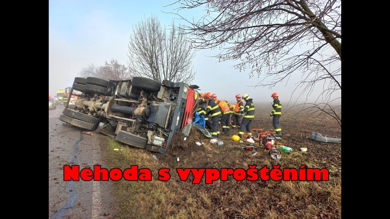 Nehoda s vyproštěním
