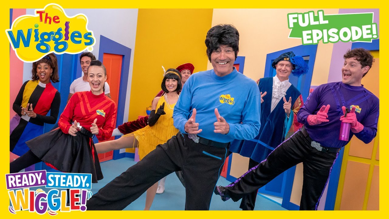 Time Travel Adventure with The Wiggles 🕰️💃 Ready, Steady, Wiggle! S7E11 📺 Kids Dance Fun