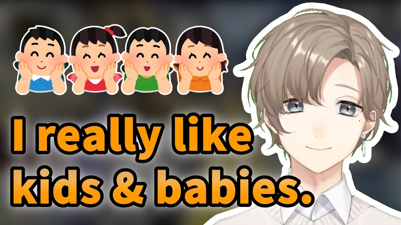 【ENG SUB】Kanae talks his love for children and what he did before his debut. 【2/20/2022】【NIJISANJI】