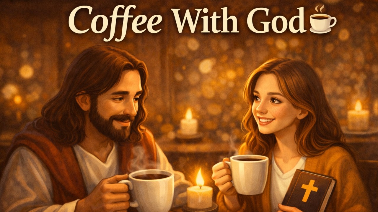 ☕ Coffee With God | Peaceful Christian Jazz for Prayer, Study & Quiet Time