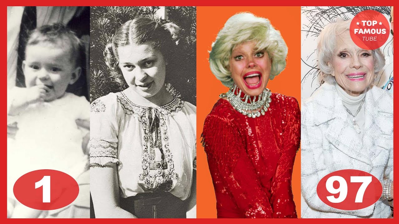 Carol Channing ⭐ Transformation From 1 To 97 Years Old