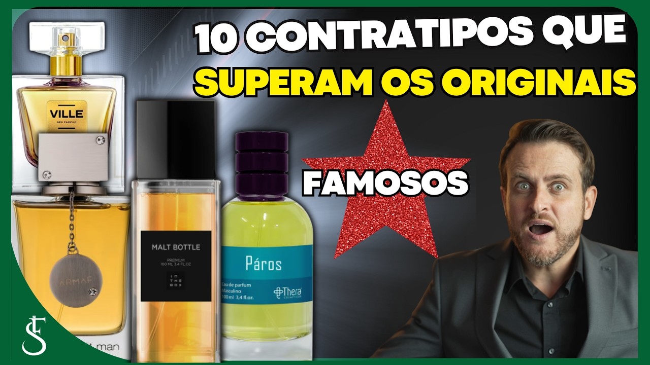 10 CONTRATIPOS que SUPERAM ORIGINAIS mais FAMOSOS da PERFUMARIA | HORA de MATAR a SAUDADE!!!