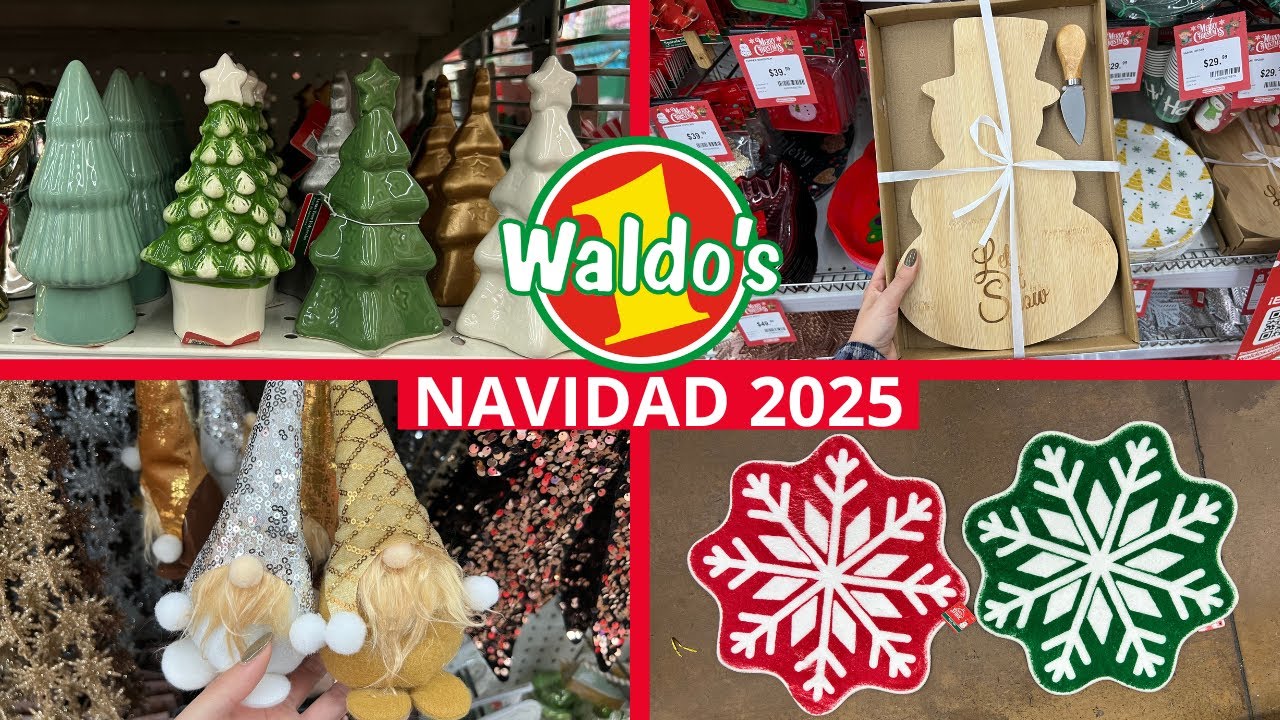 Mega Recorrido Navideño ¡Increíbles artículos a bajo precio! Waldo´s 2025