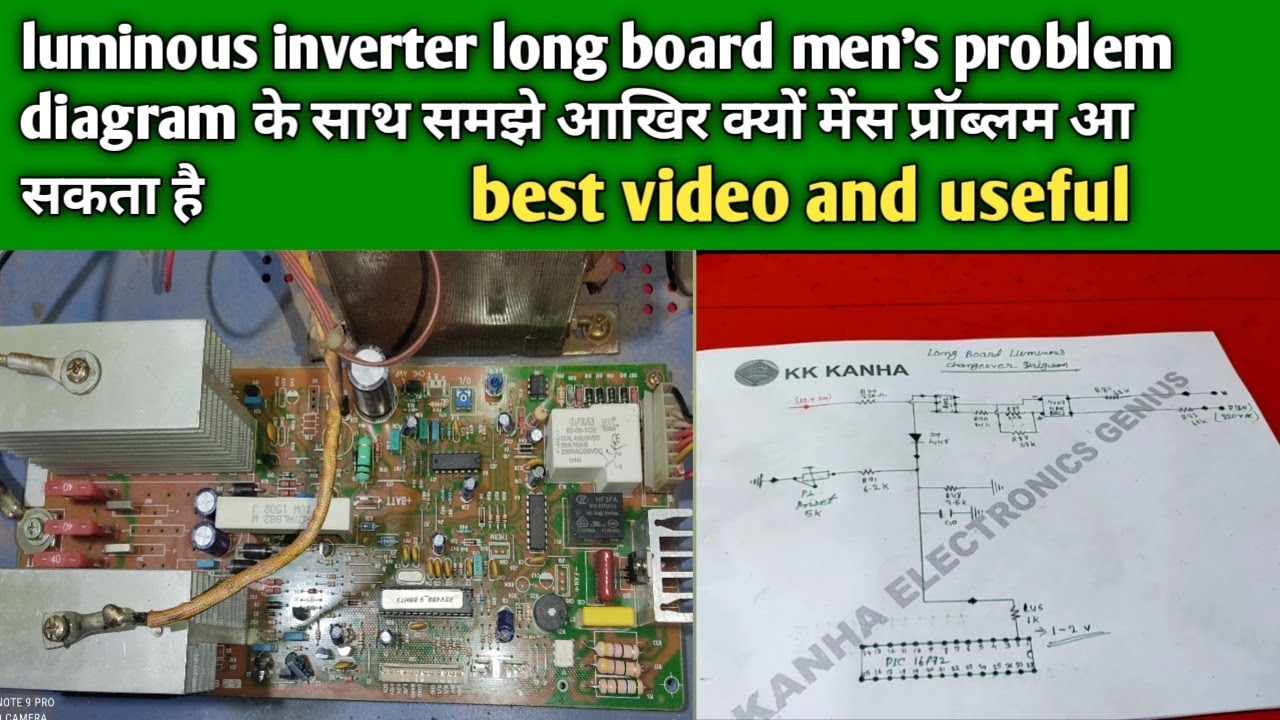luminous inverter long board men's problem diagram के साथ समझे full detail आखिर यह फोन क्यों आता है