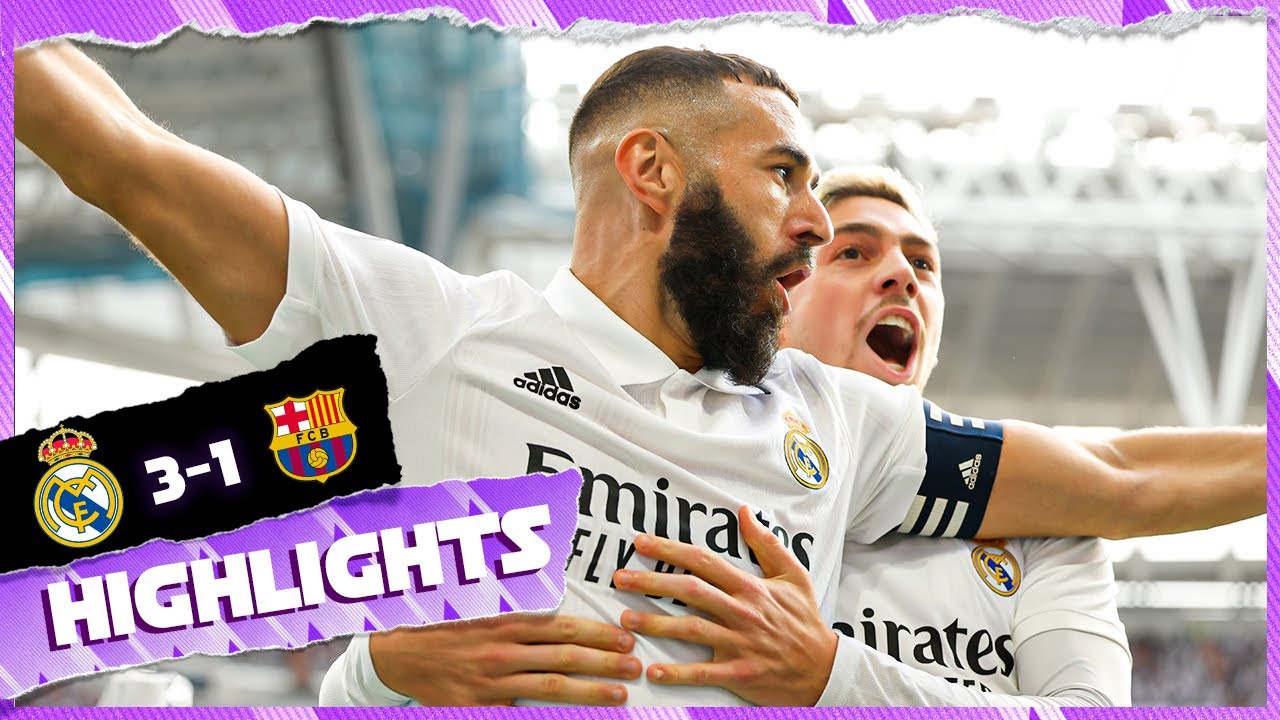 Real Madrid 3-1 FC Barcelona | #ElClásico HIGHLIGHTS | LaLiga 2022/23