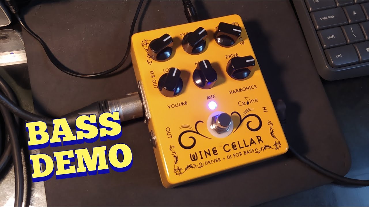Review Caline Wine Cellar CP-60 | Driver + DI for Bass