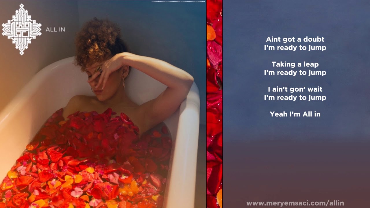 Meryem Saci - All In (Lyrics Video)