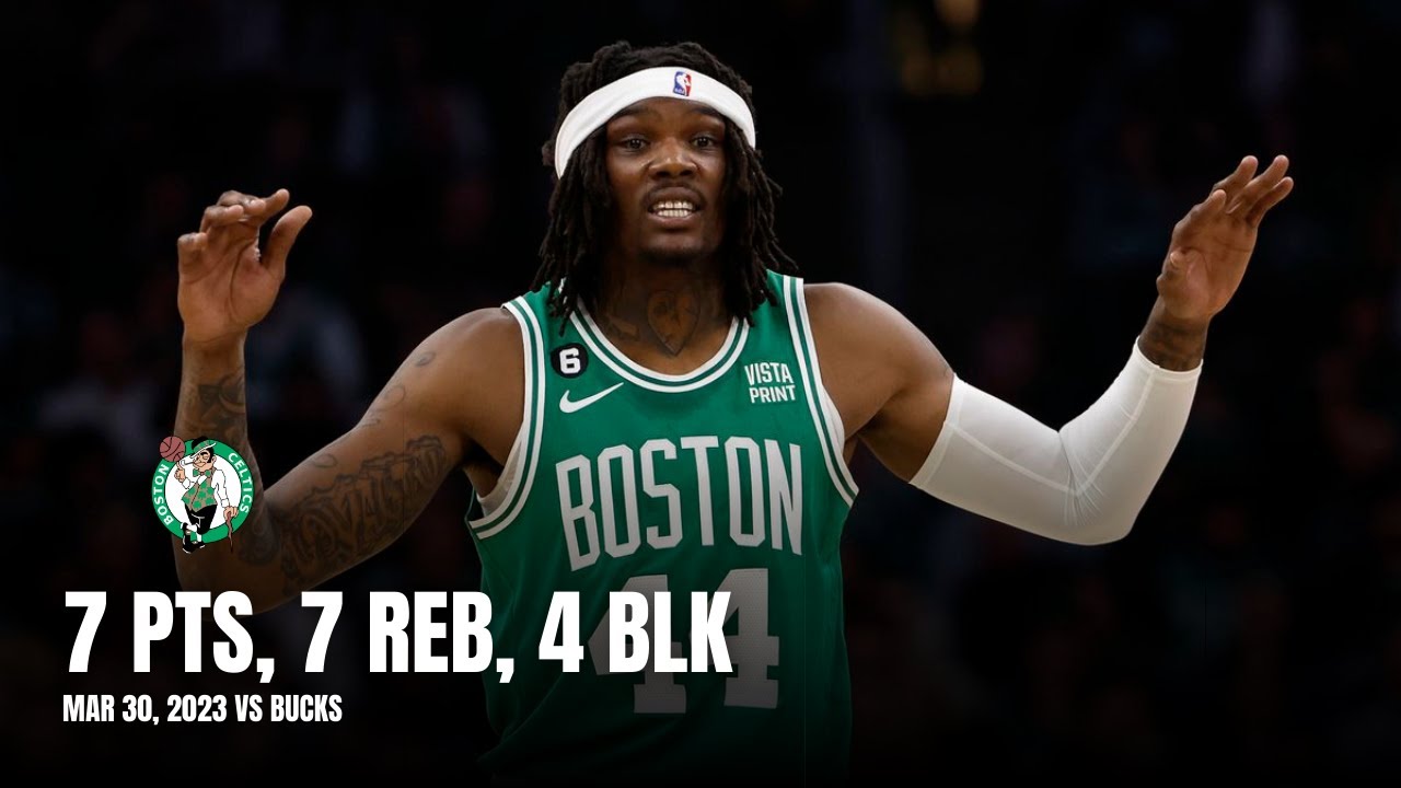 Robert Williams III (7 PTS, 7 REB, 4 BLK) Celtics Highlights vs Bucks: All Possessions (3/30/23)