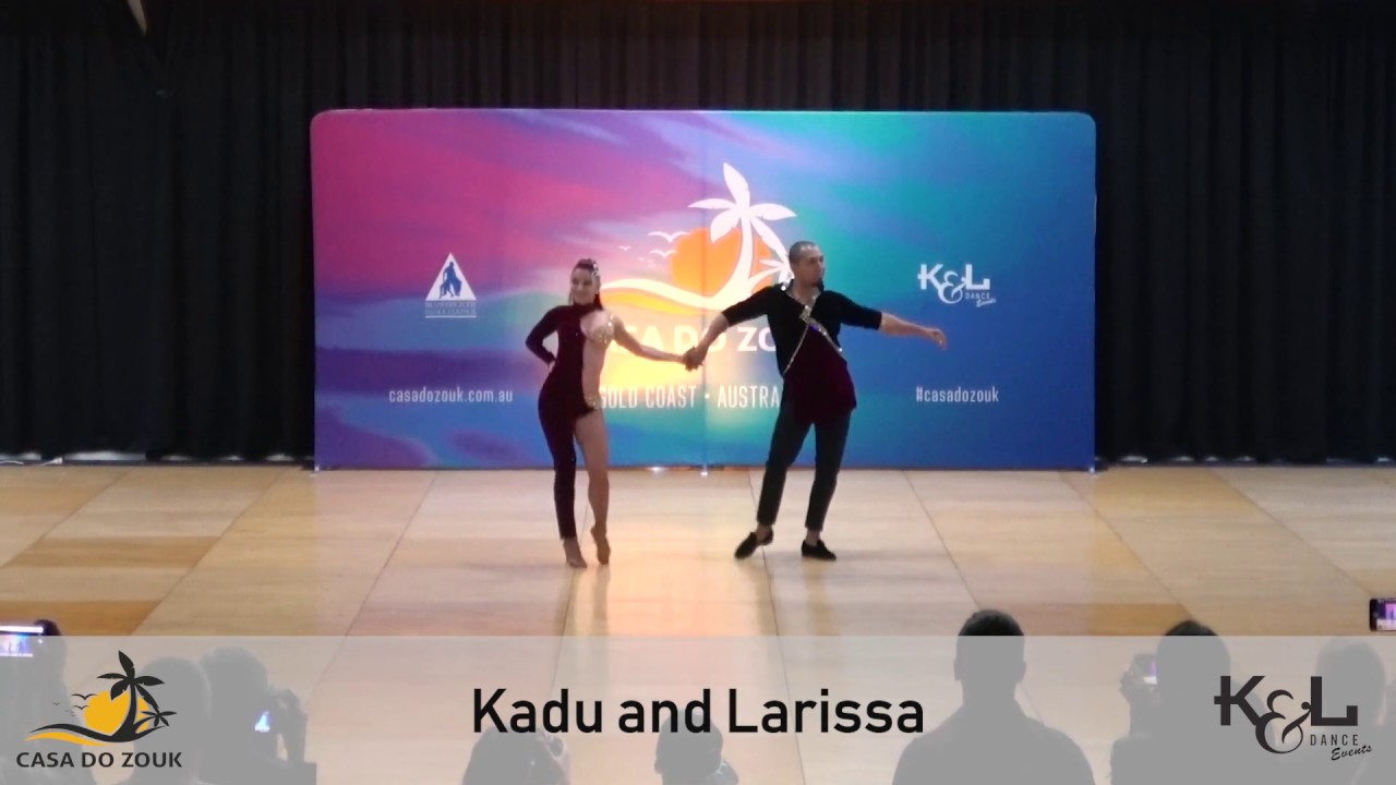 BRAZILIAN ZOUK Dance Choreography by Kadu and Larissa at Casa do Zouk Congress (2019)