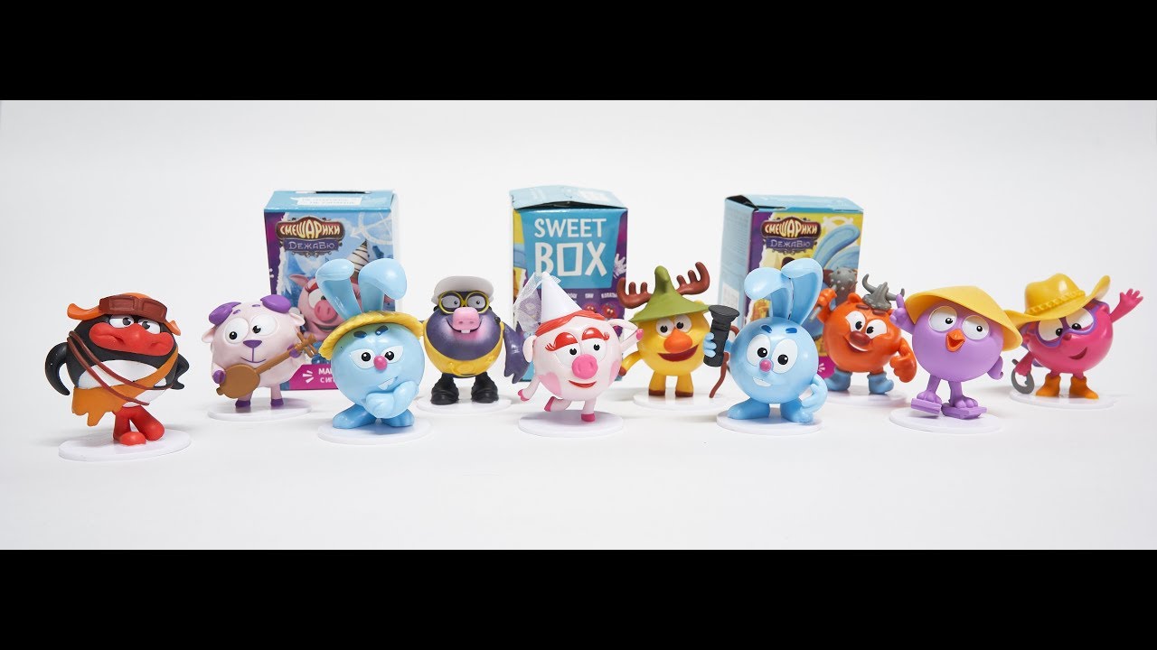 Рапаковка Свитбокс Смешарики Дежавю (SweetBox)