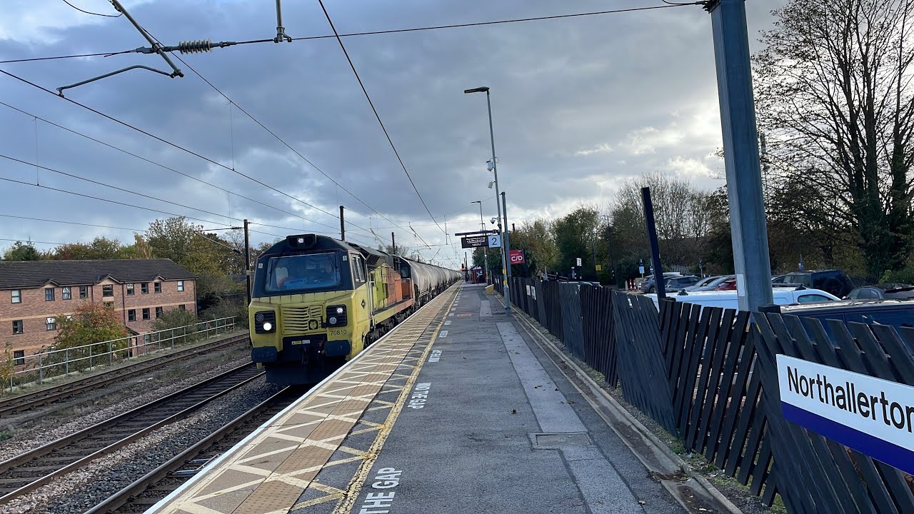 Trains at Northallerton 29/10/2025
