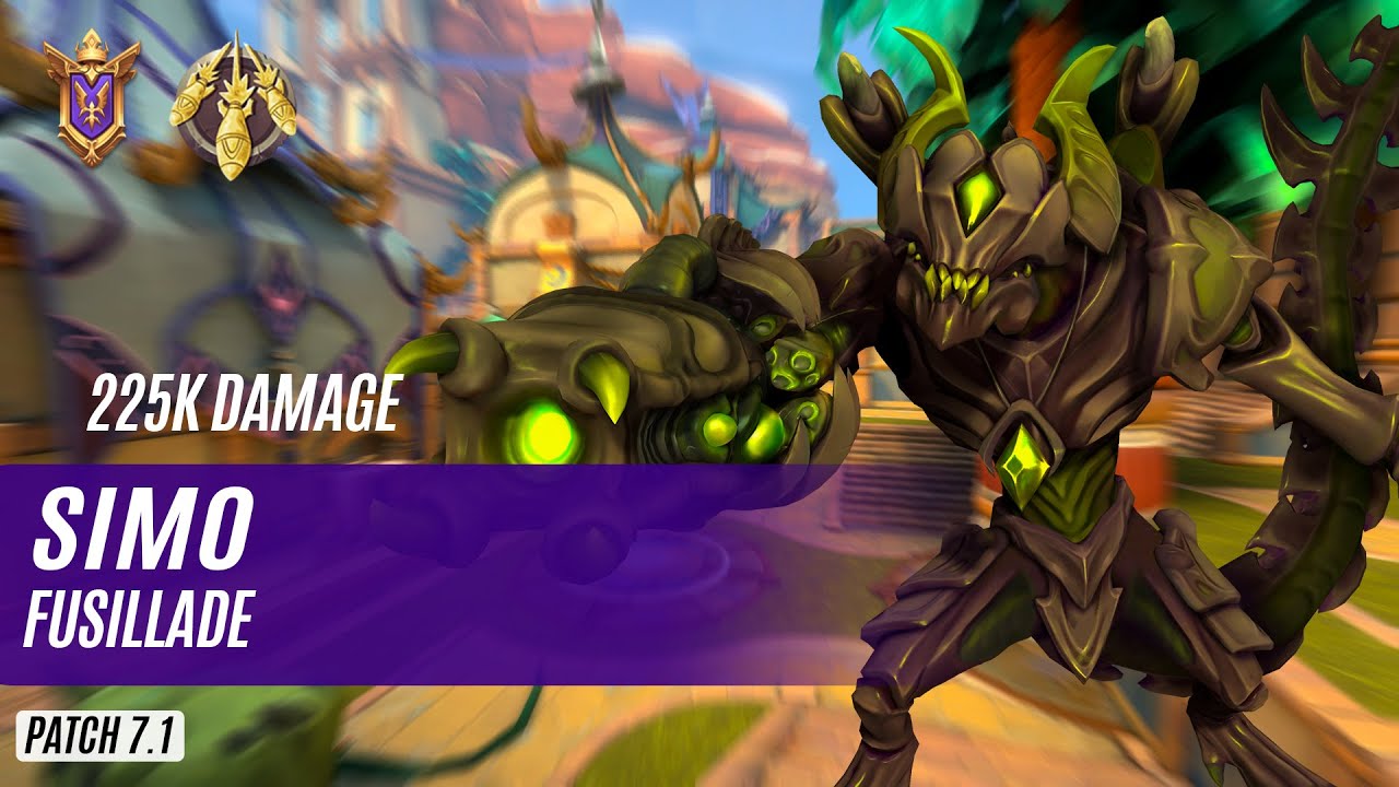 225K DAMAGE símo DROGOZ PALADINS COMPETITIVE (GRANDMASTER) FUSILLADE