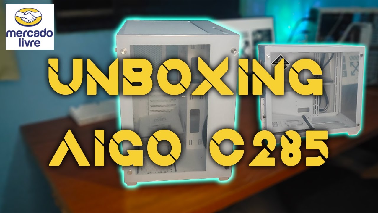 UNBOXING GABINETE AIGO C285, DARKFLASH