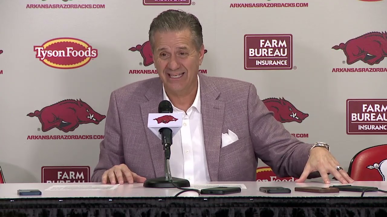 Arkansas 86, Tennessee 75: John Calipari Press Conference