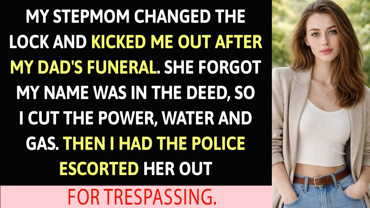 My Stepmom Changed The Lock And Kicked Me Out After My Dad’s Funeral…