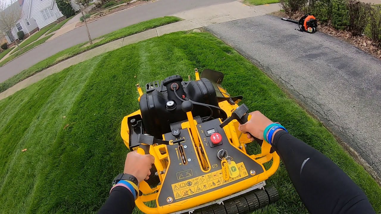 Wright velke 48inch walk behind VS. Tall Grass(Striping)