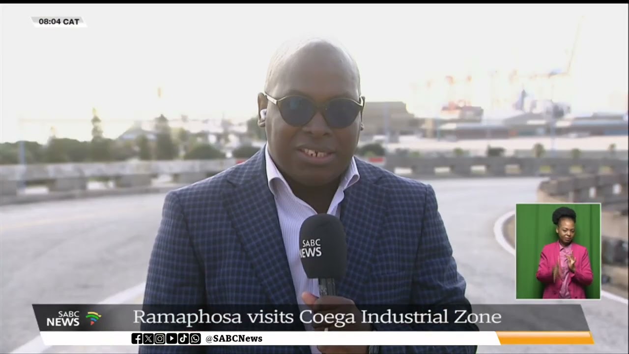 President Ramaphosa visits Coega Industrial Zone