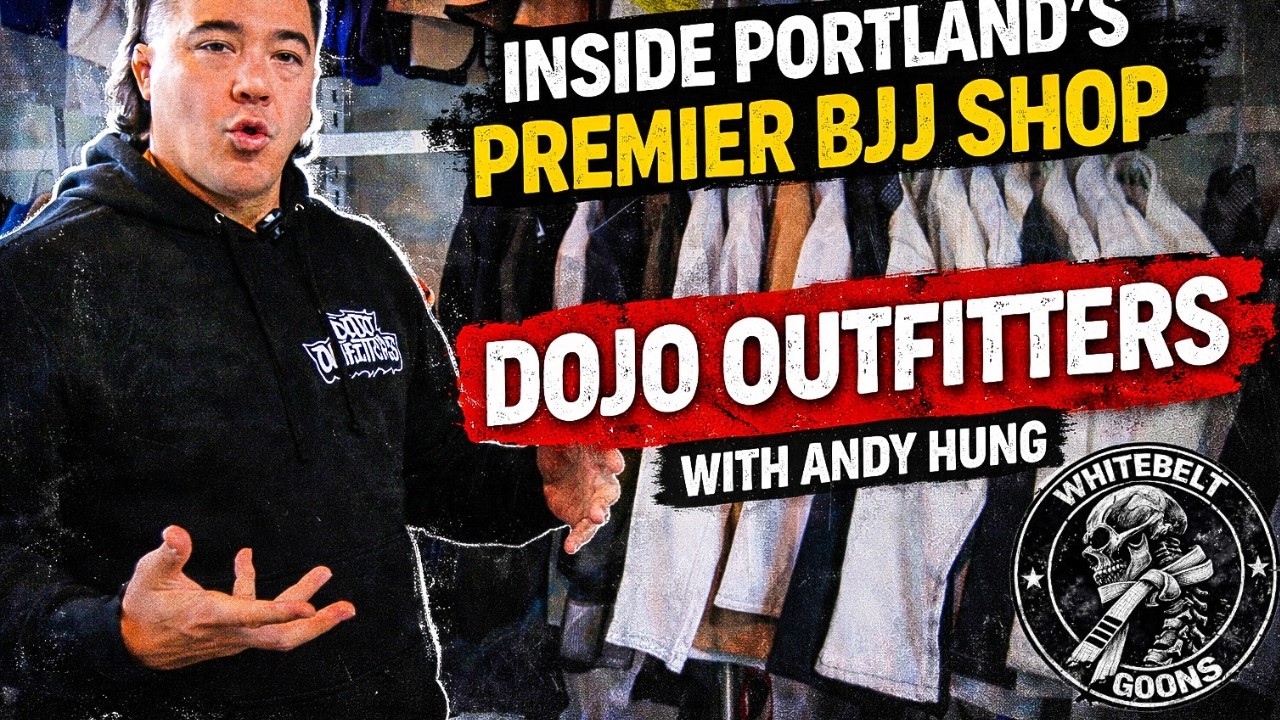 INSIDE PORTLANDS PREMIR BJJ SHOP: DOJO OUTFITTERS WITH BLACKBELT ANDY HUNG