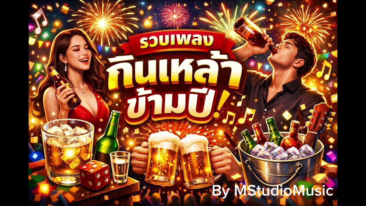 EP. 32[รวมเพลงกินเหล้า ข้ามปี ] - MStudioMusic