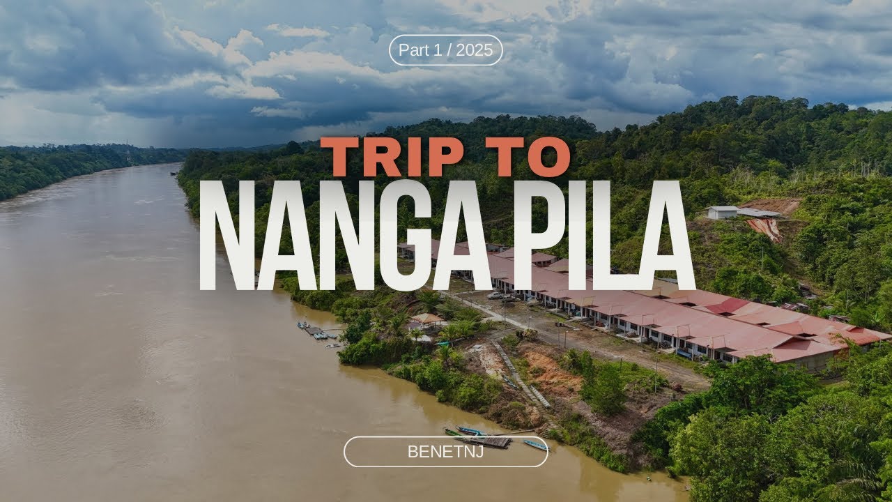 Perjalanan 7 Jam Balik Kampung / Trip To Nanga Pila  / Christmas Caroling Di Rumah Panjang