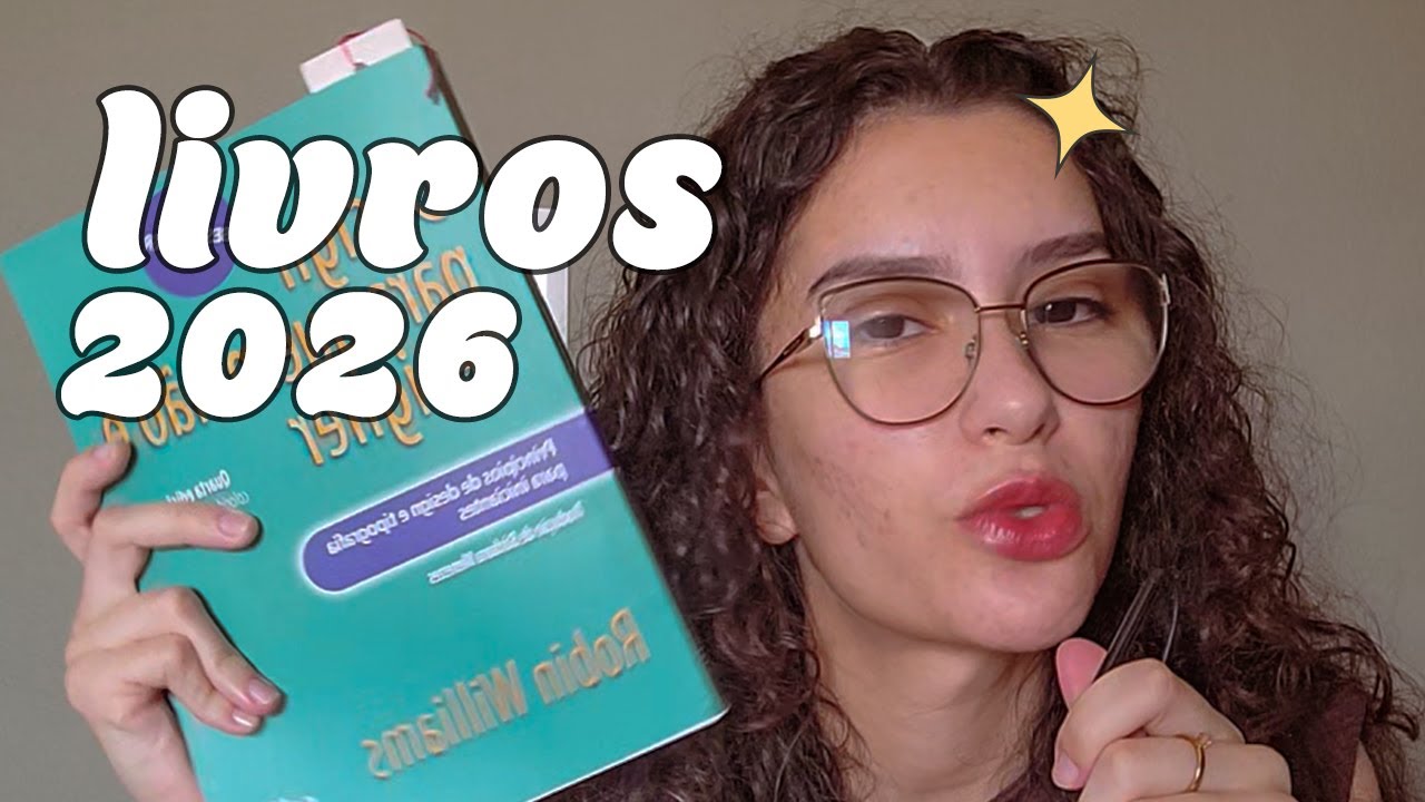 Livros que quero ler em 2026 || Marketing, Design Gráfico e Cristianismo ✨