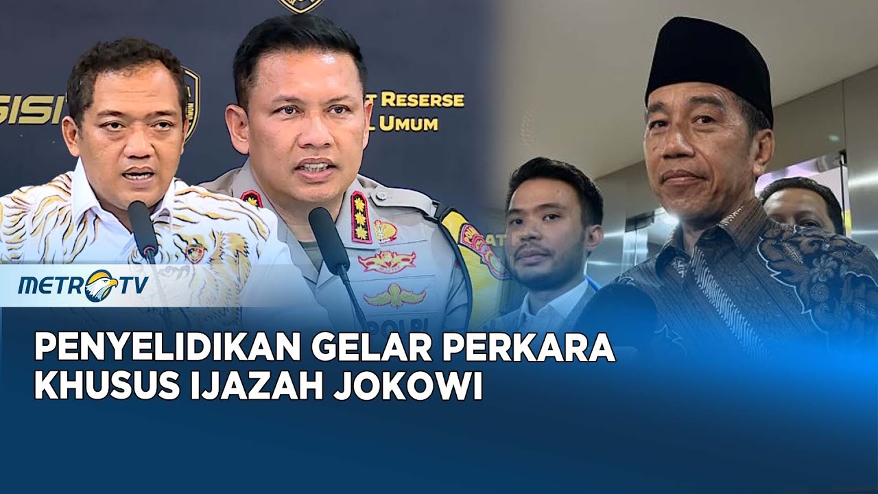 [FULL] KONPERS PENYIDIKAN GELAR PERKARA KHUSUS IJAZAH JOKOWI DI POLDA METRO JAYA