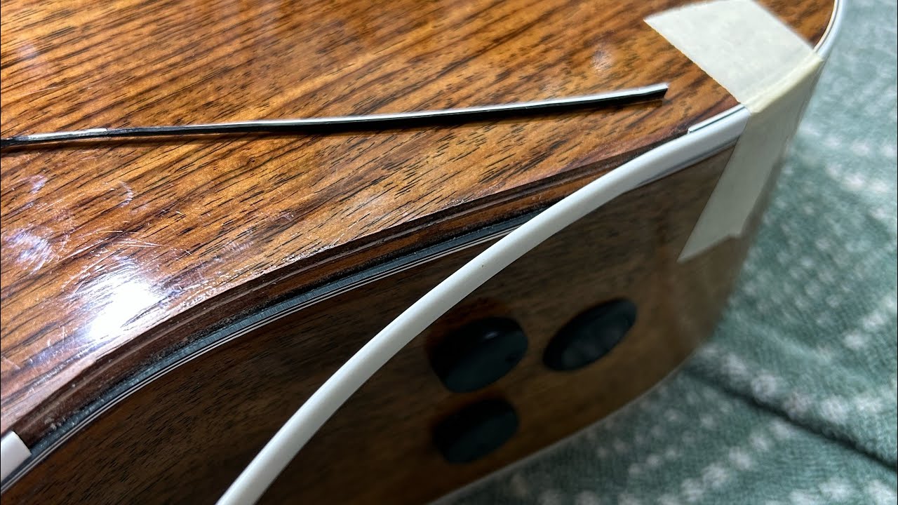 Martin Guitar Binding Repair